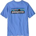 Patagonia P-6 Logo Responsibili-Tee Mens Abundant Blue