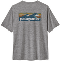 Patagonia Cap Cool Daily Graphic Shirt - Waters Mens Boardshort Logo Abalone Blue: Feather Grey