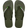Havaianas Brazil Logo Green Olive / Green Olive
