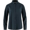 Fjällräven Abisko Trekking Shirt Womens Dark Navy (555)