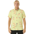 Rip Curl Fun Times Short Sleeve Shirt Mens Lime Wash