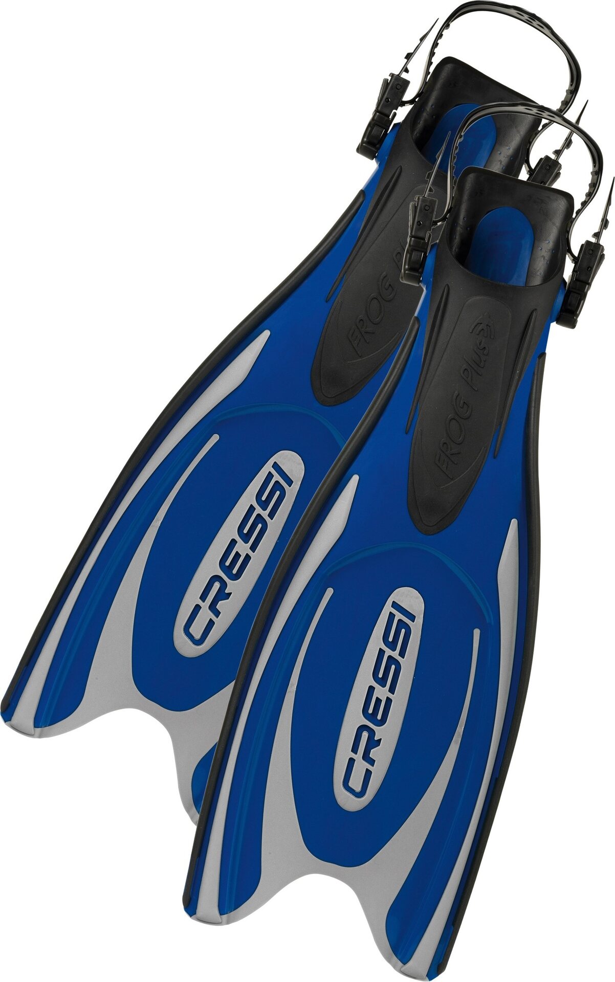 Cressi Frog Plus Blue / Silver