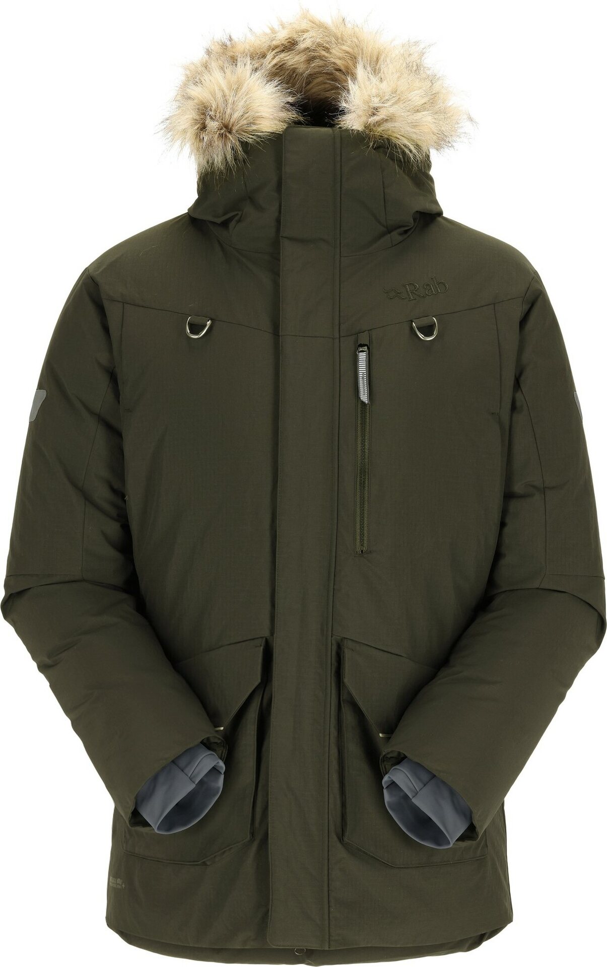 Rab Arctus Parka Mens Army