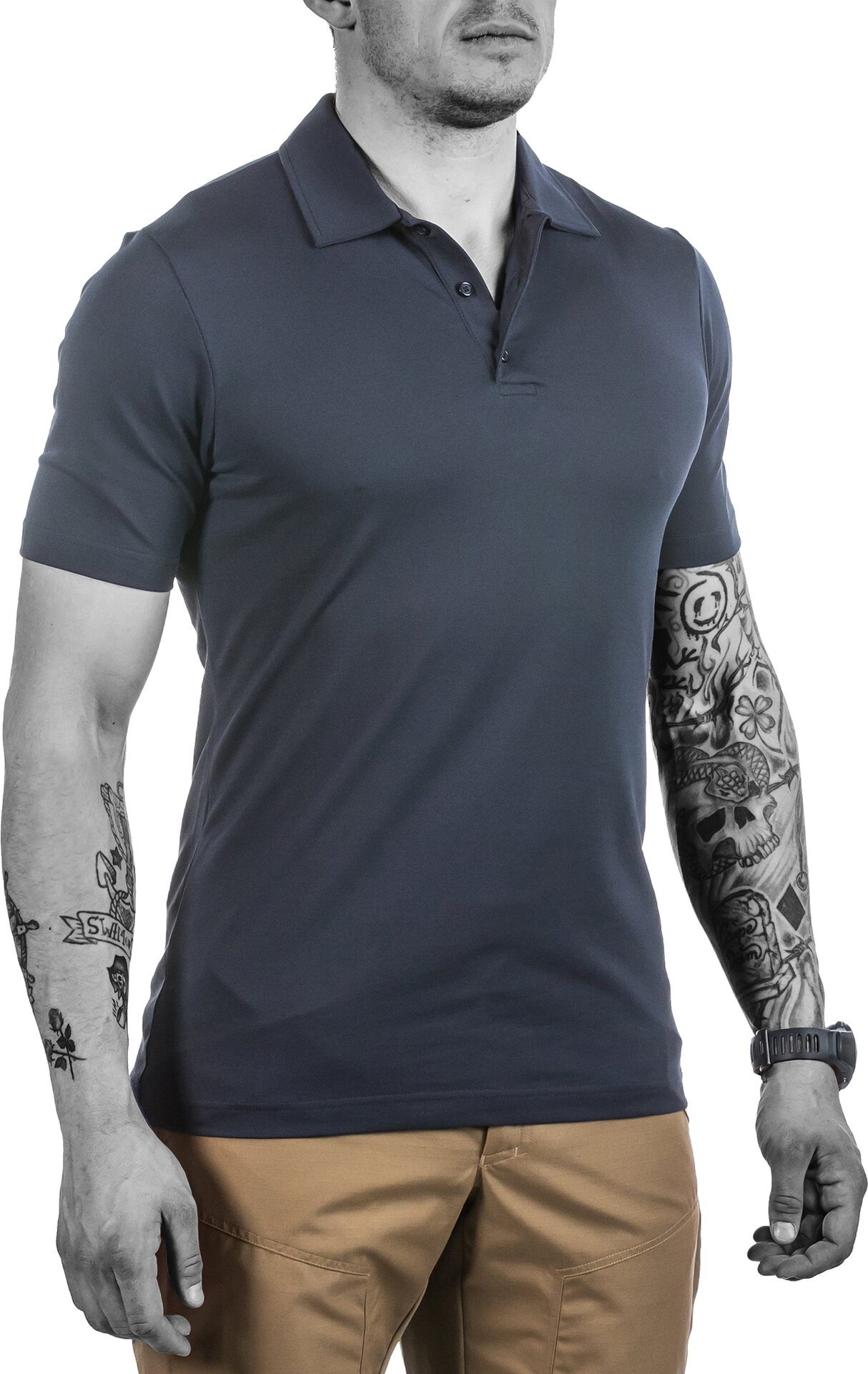 UF PRO Urban Polo Shirt Navy Blue