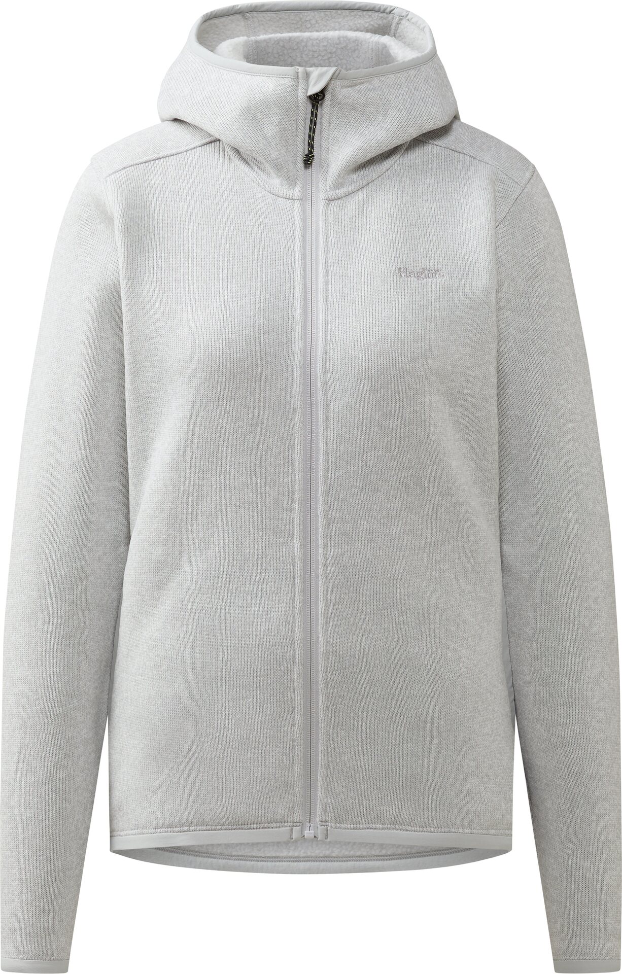 Haglöfs Swook II Mid Hood Womens Stone Gray/Soft White