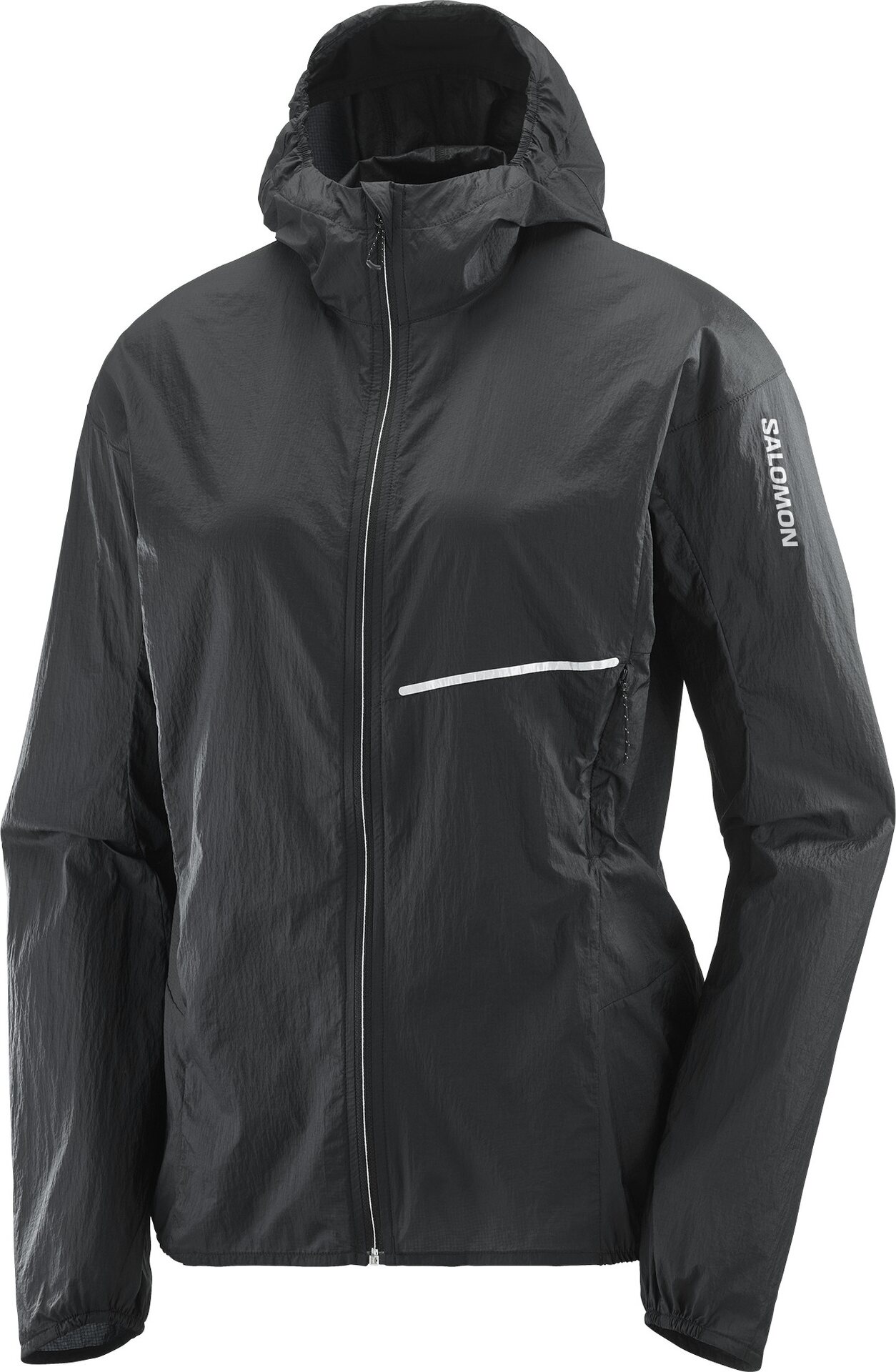 Salomon Sense Aero Wind Jacket Womens Deep Black