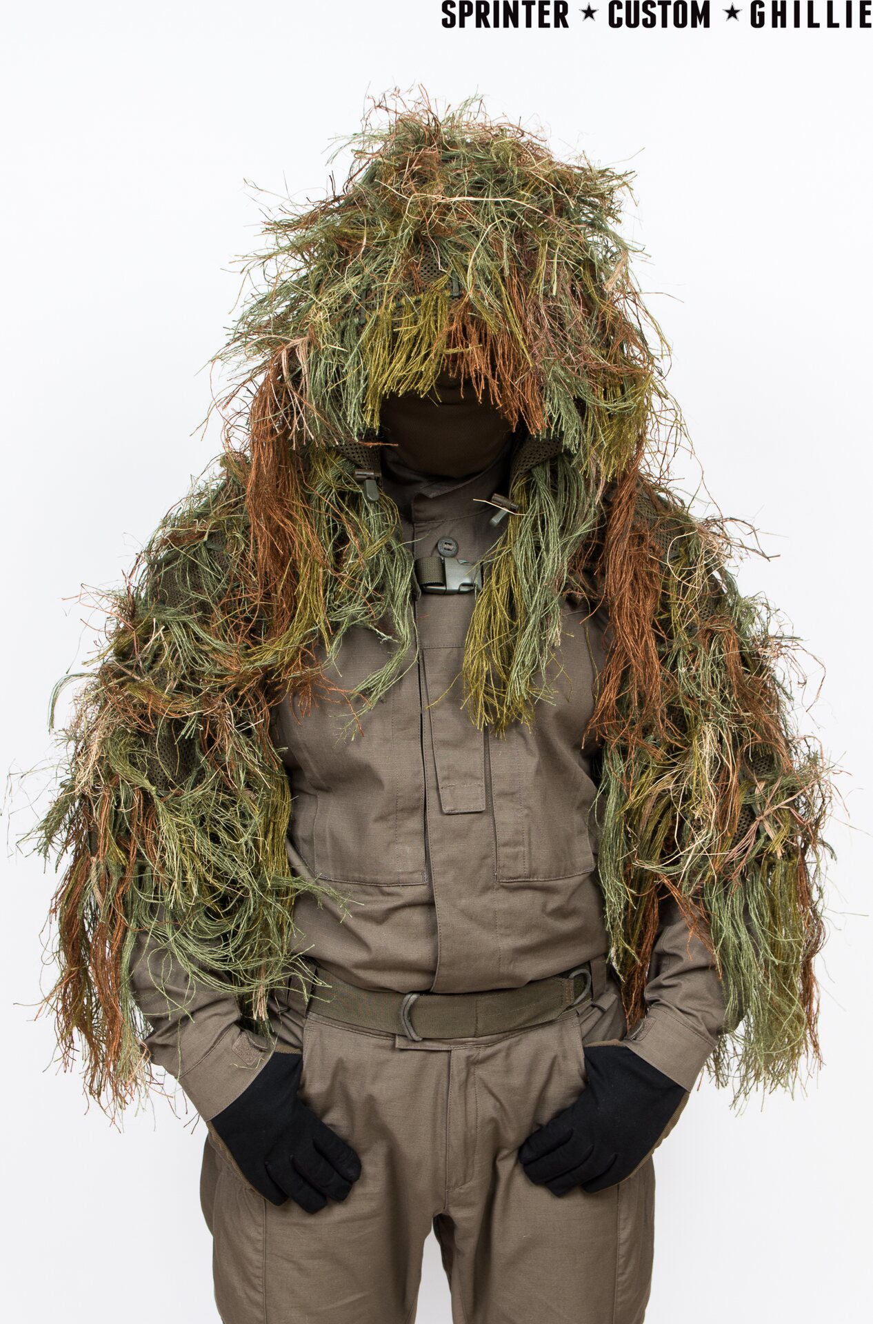 SC Ghillie Viper Hood Pro Olive