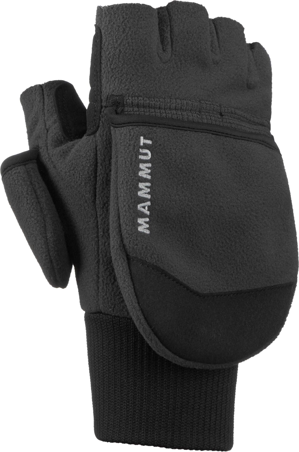 Mammut Shelter SO Convertible Mitten Black