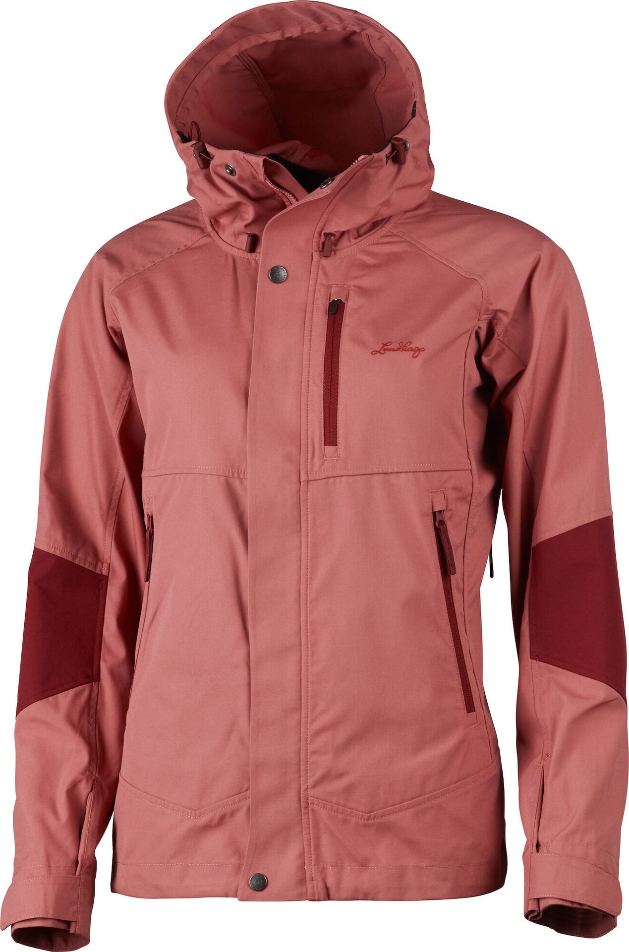 Lundhags Makke Ws jacket Crystal/ Dark Red (365)