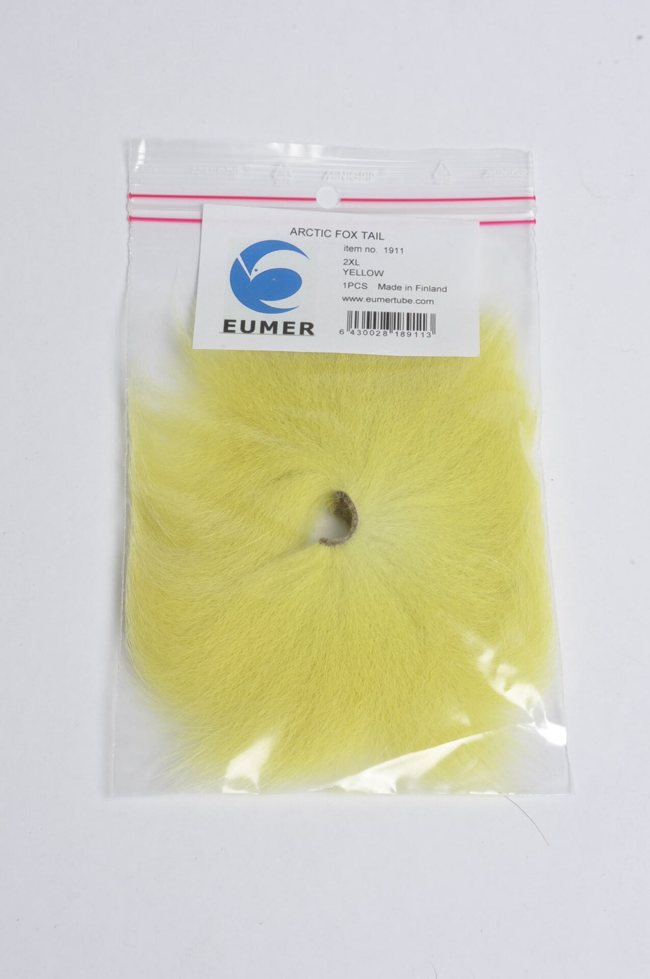 Arctic Fox Tail 2XL Galben