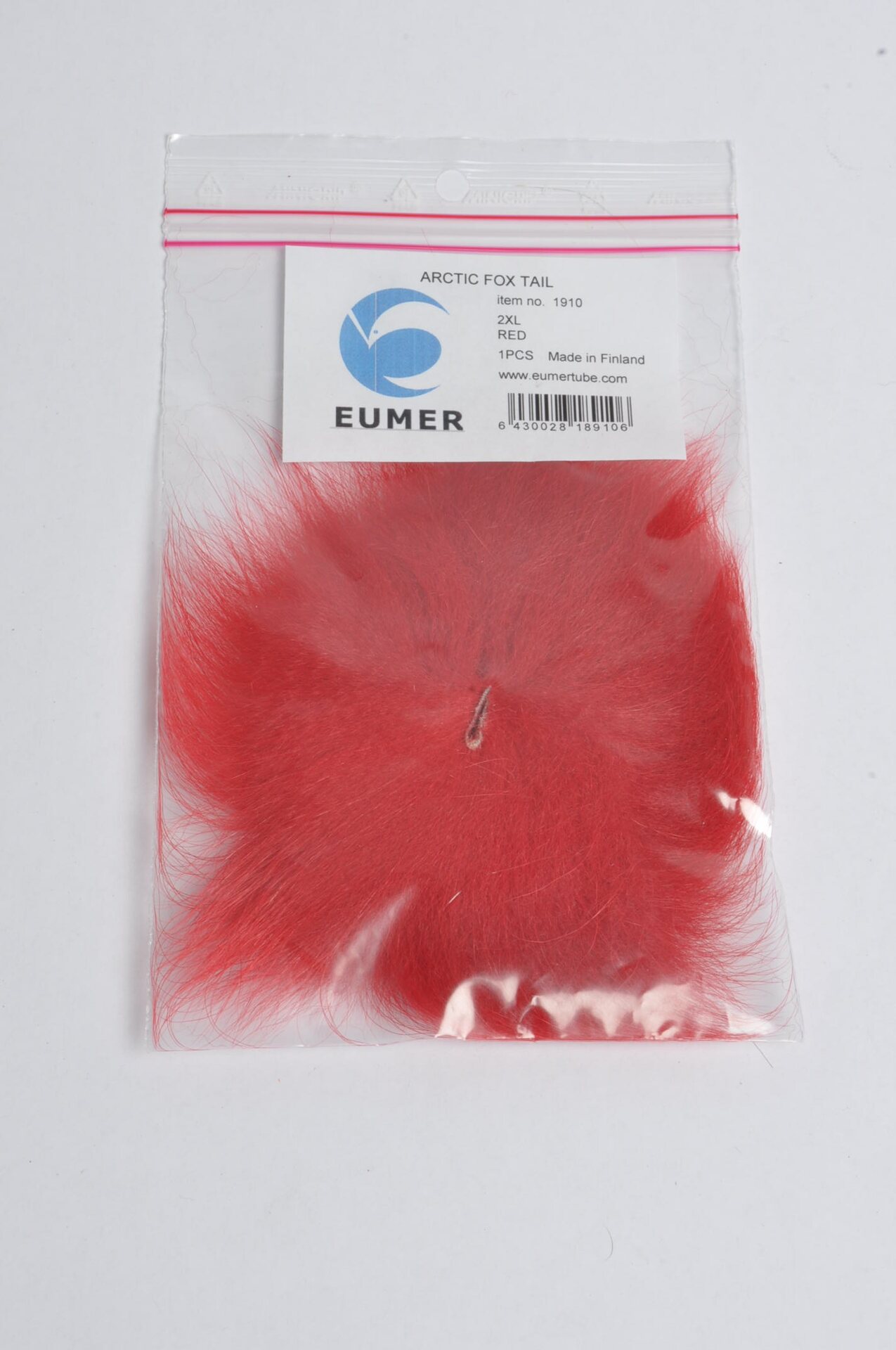 Arctic Fox Tail 2XL Red