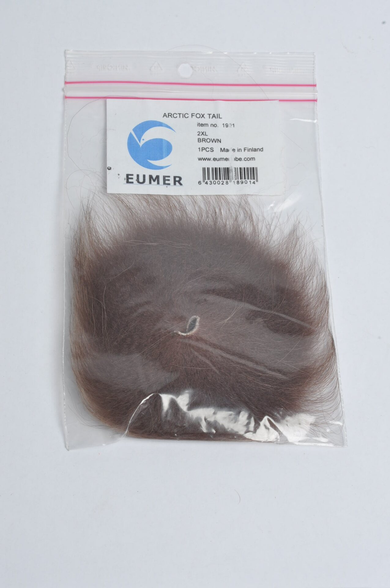 Arctic Fox Tail 2XL Brown