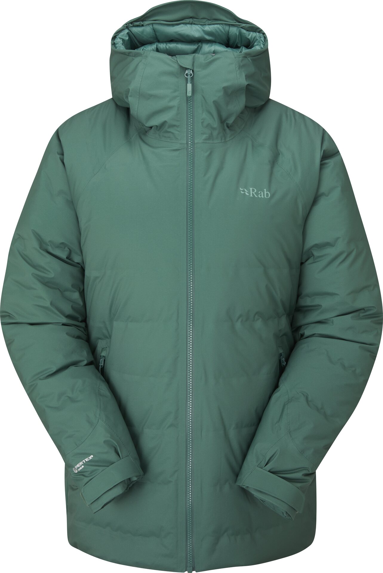 Rab Valiance Jacket Womens Green Slate