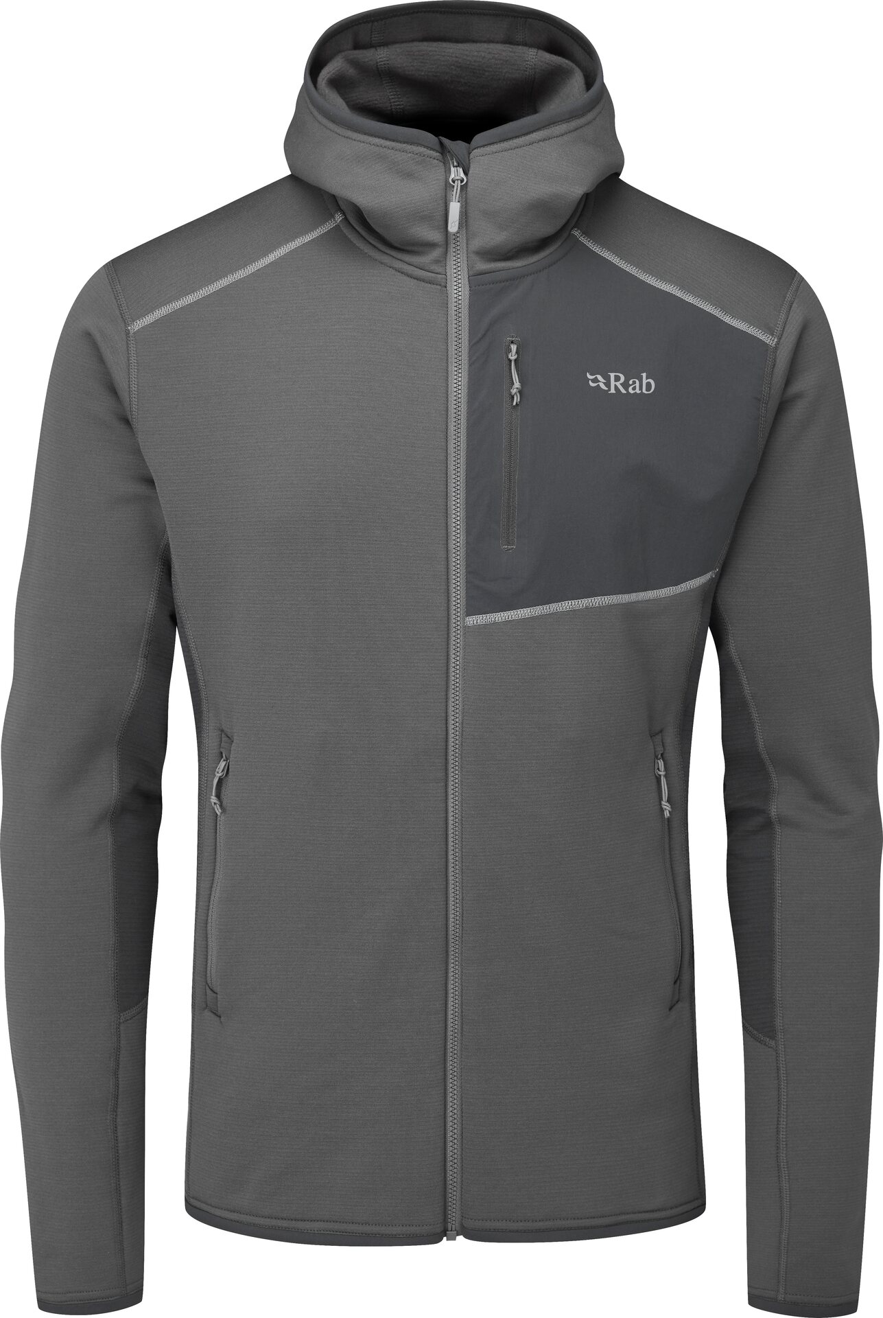 Rab Syncrino Mid Hoody Mens Graphene
