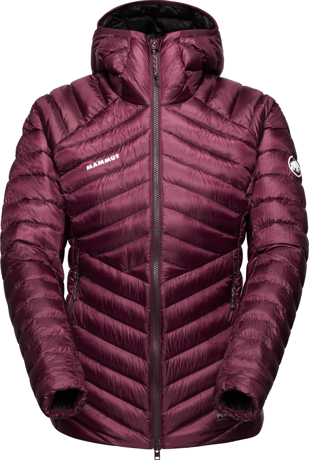Mammut Broad Peak Insulated Hooded Jacket Womens Vin-Black