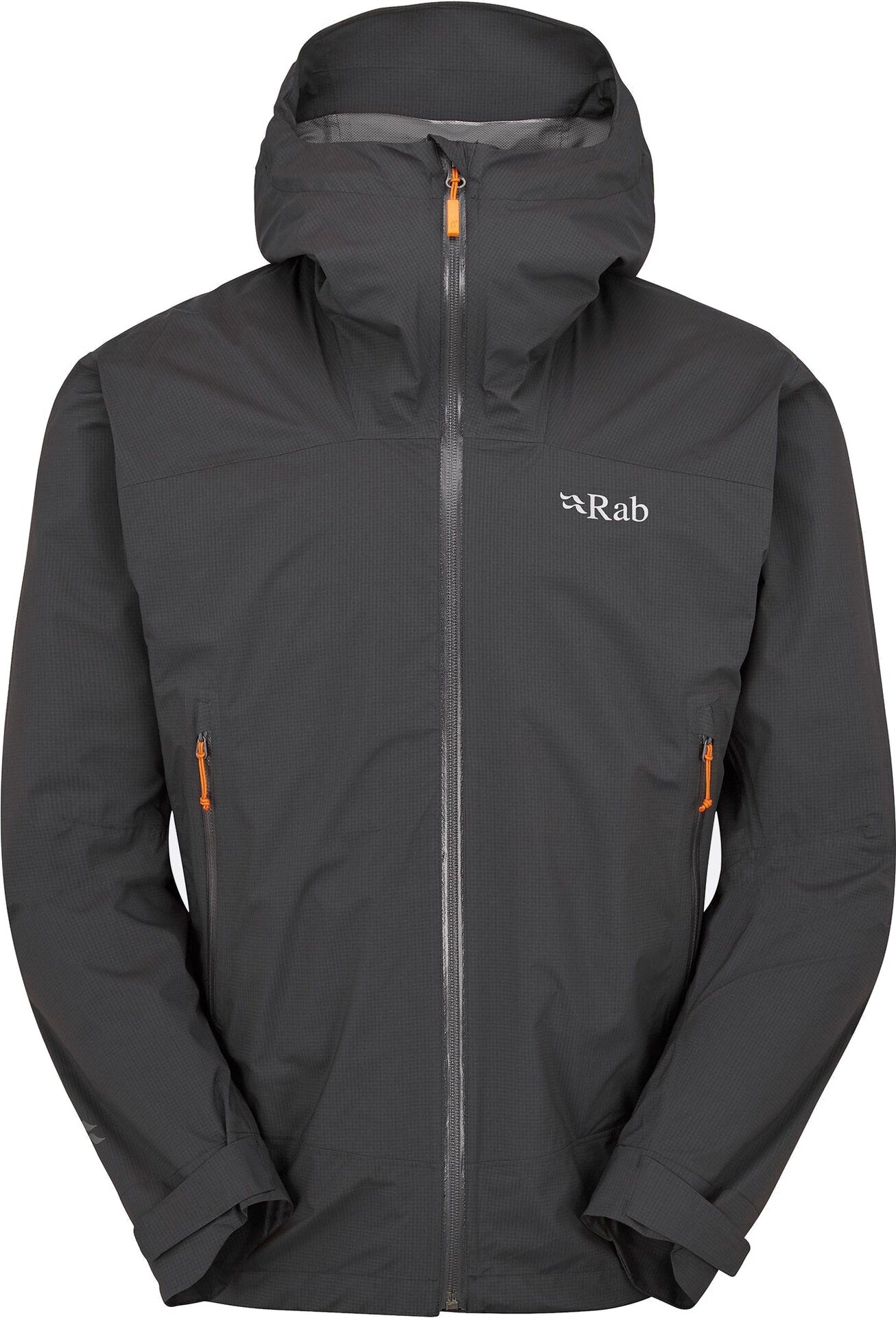 Rab Downpour Light Waterproof Jacket Mens Anthracite