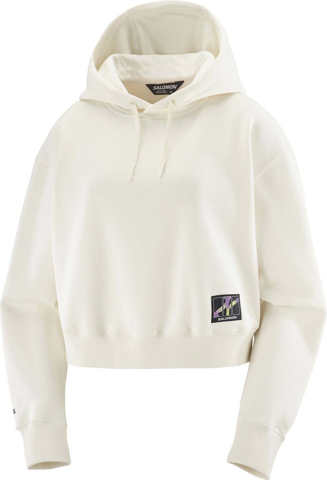Salomon Wild Rays Short RX Hoodie Womens Whisper White