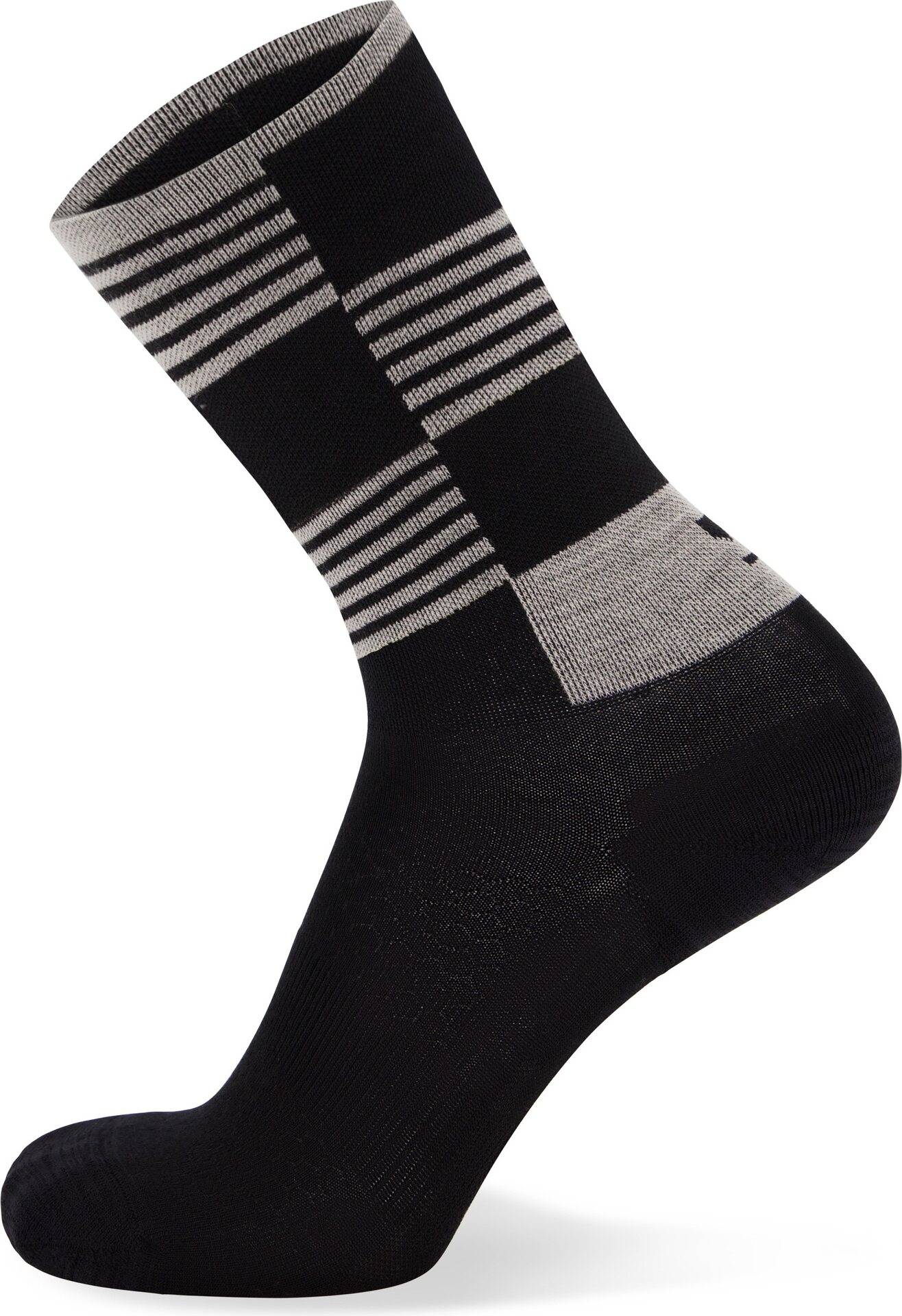 Mons Royale Atlas Merino Crew Sock Black Check