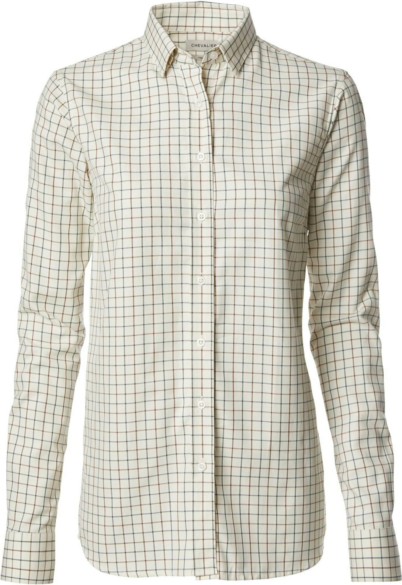 Chevalier Scaleby Shirt Women Marble Green Tattersall