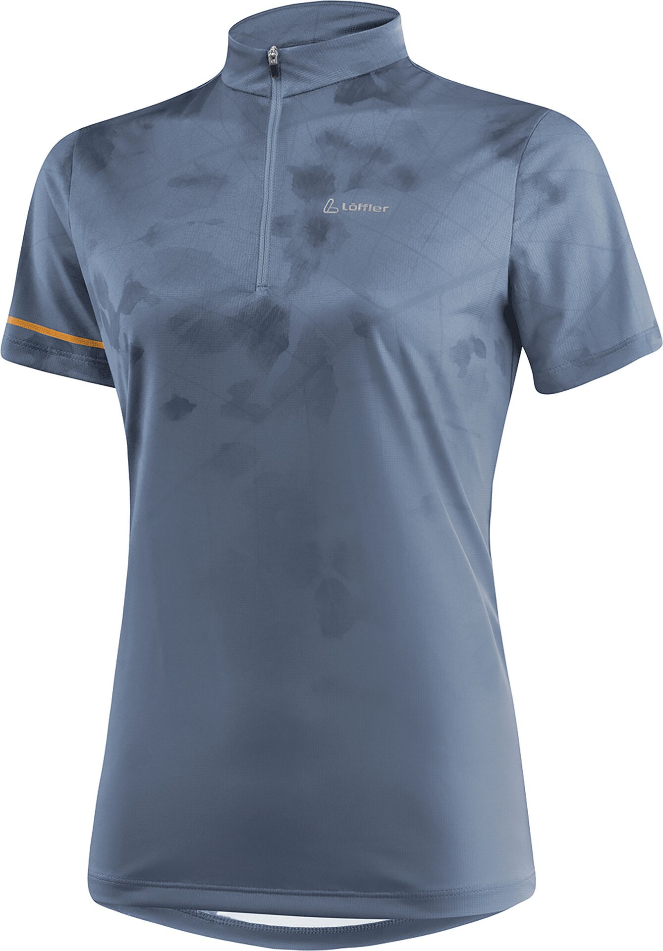 Löffler Bike Shirt Half Zip Leaf Womens Vintigo
