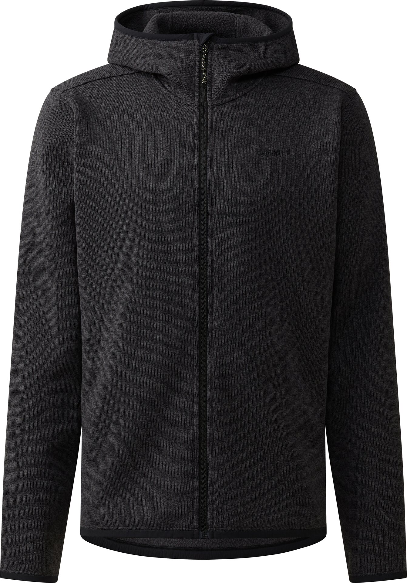 Haglöfs Swook II Mid Hood Mens Magnetite/True Black