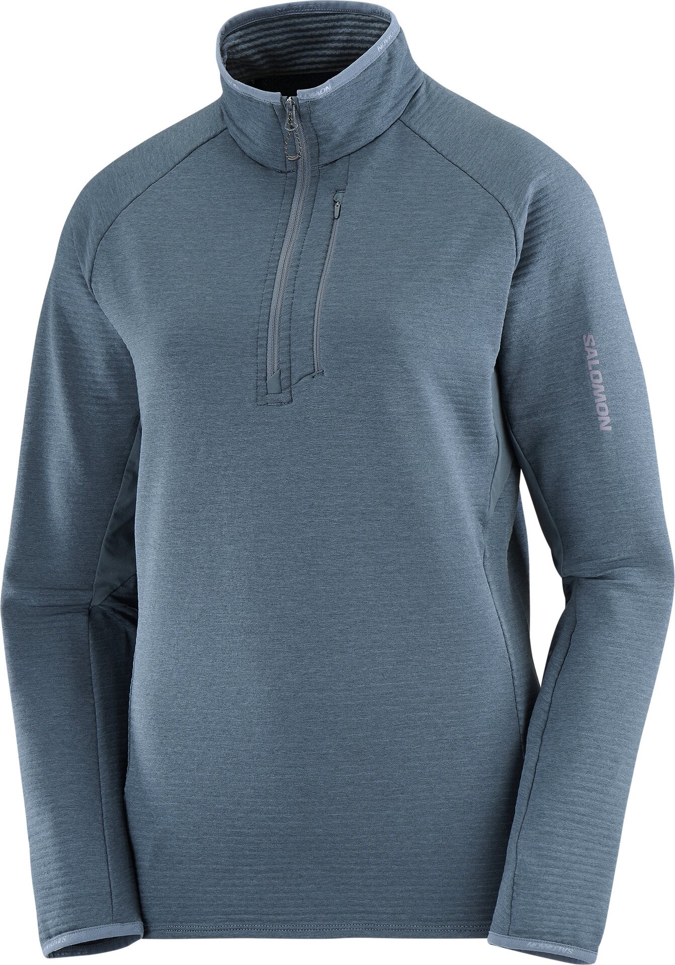 Salomon Essential Lightwarm Half-Zip Womens Midnight Navy