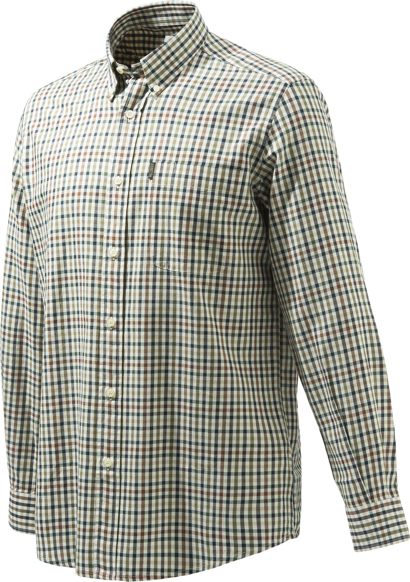 Beretta Classic Shirt Beige Check