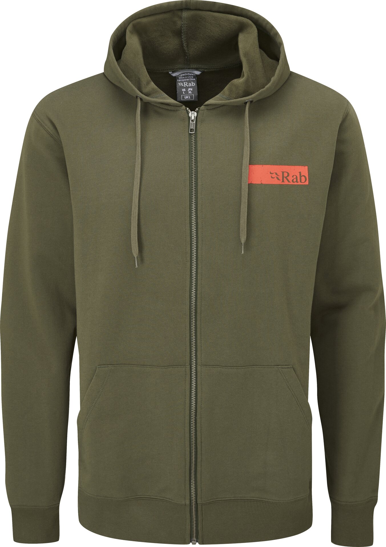 Rab Voyage Zip Hoody Mens Army