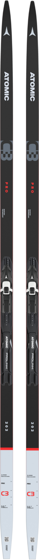 Atomic PRO C3 Skintec + Prolink Shift Pro CL Black / Red / Grey