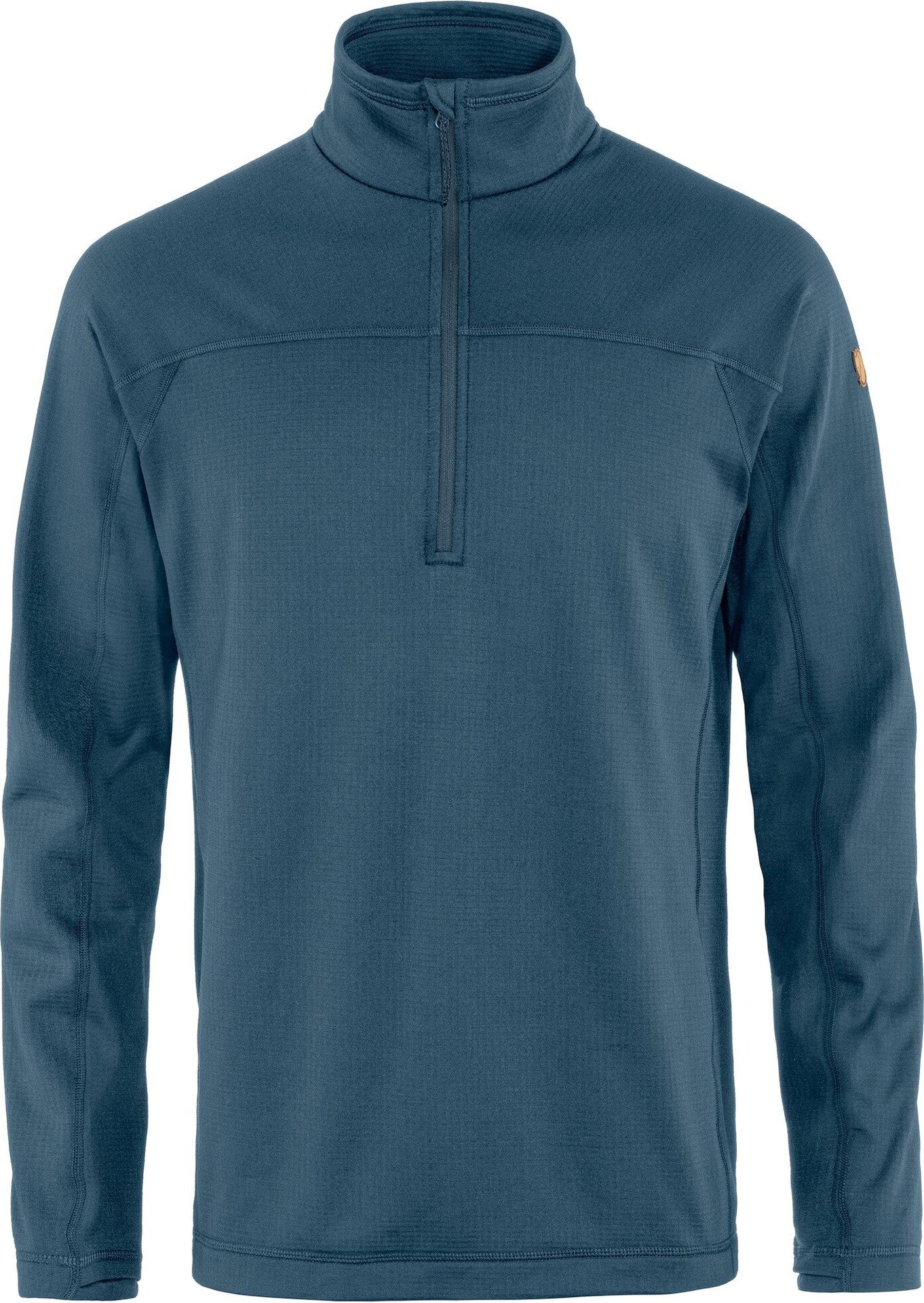 Fjällräven Abisko Lite Fleece Half Zip Mens Indigo Blue (534)