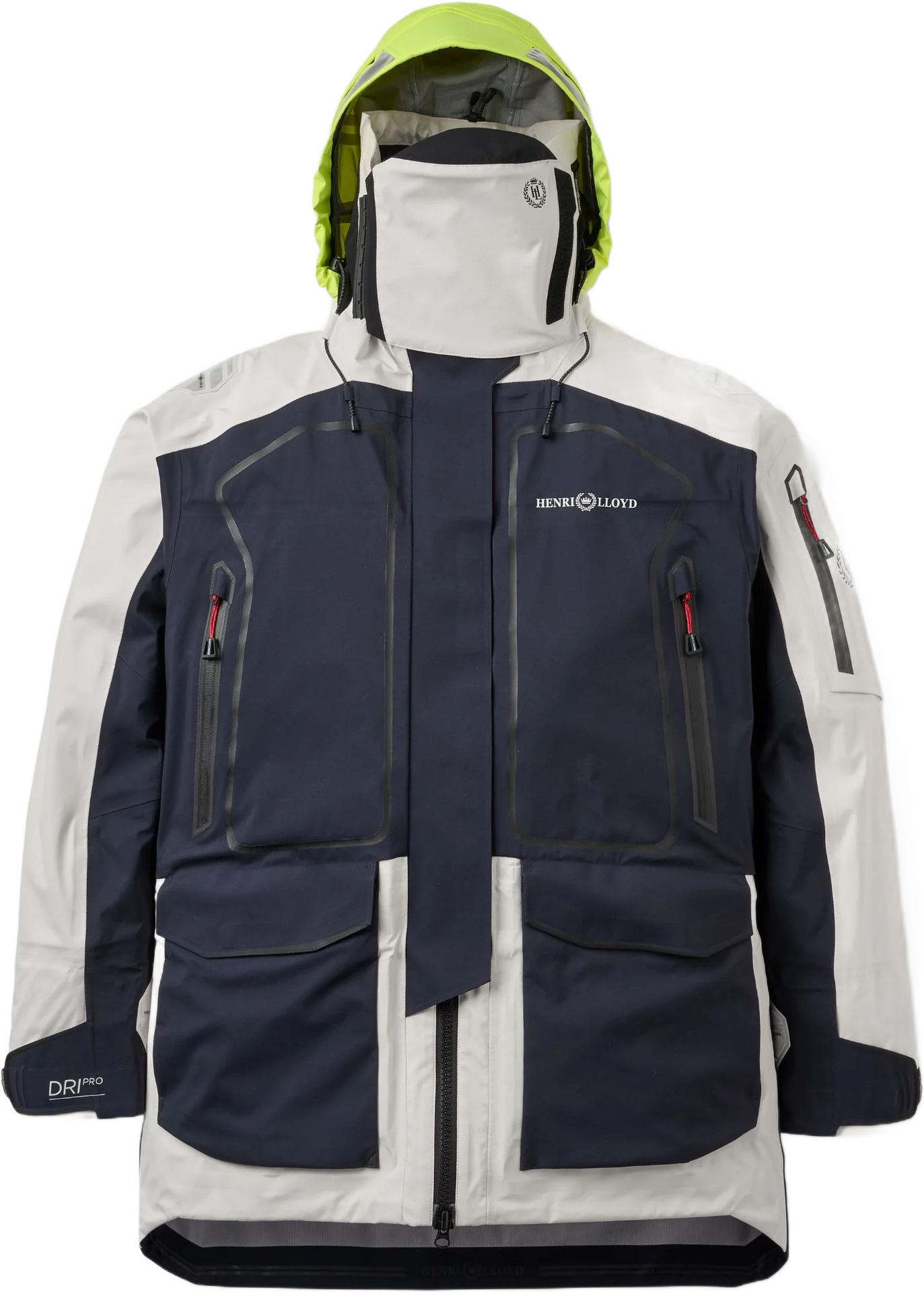 Henri Lloyd Ocean Pro Jacket Womens Navy Black / Off White