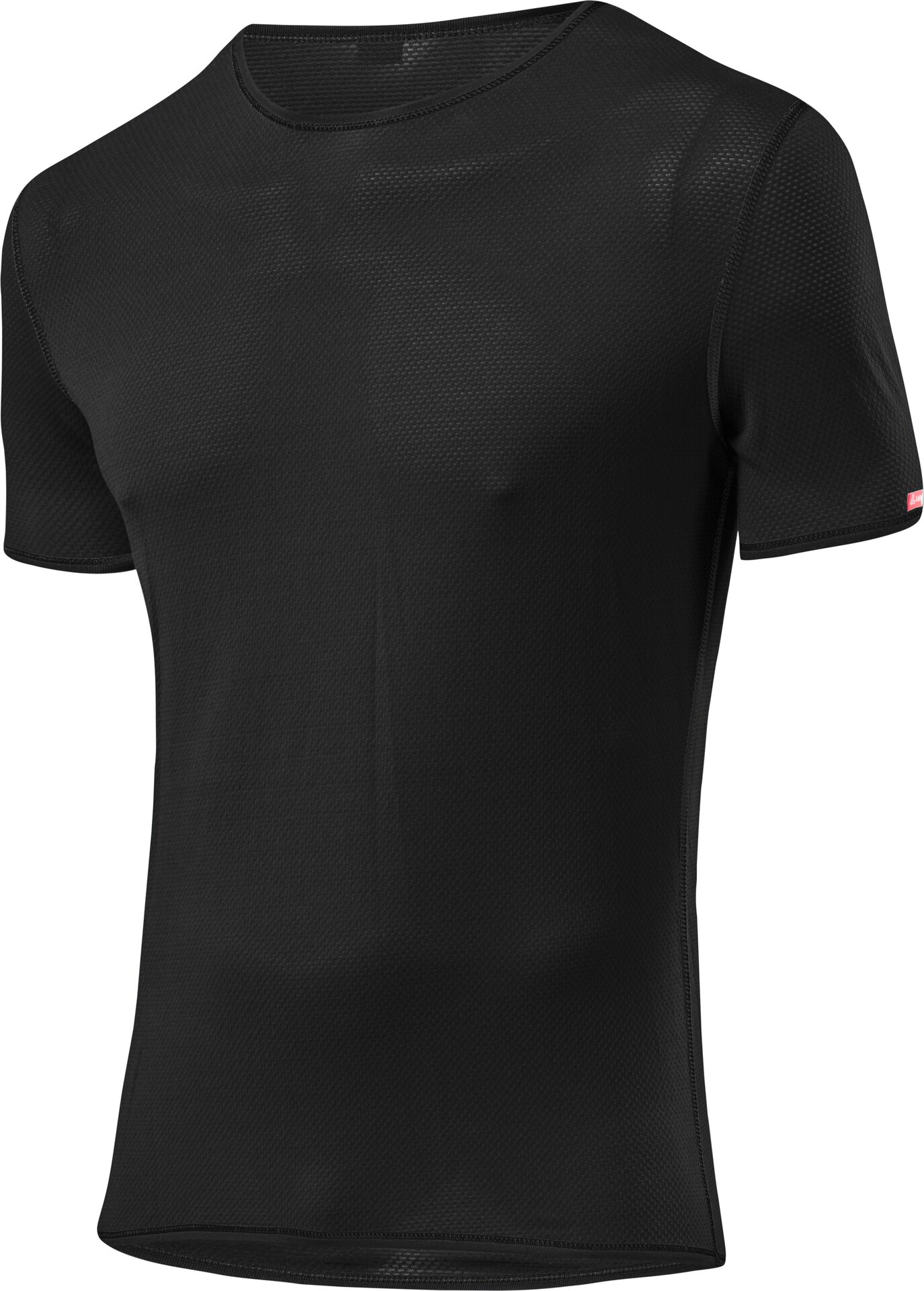 Löffler Shirt S/S Transtex Light Mens Black (990)