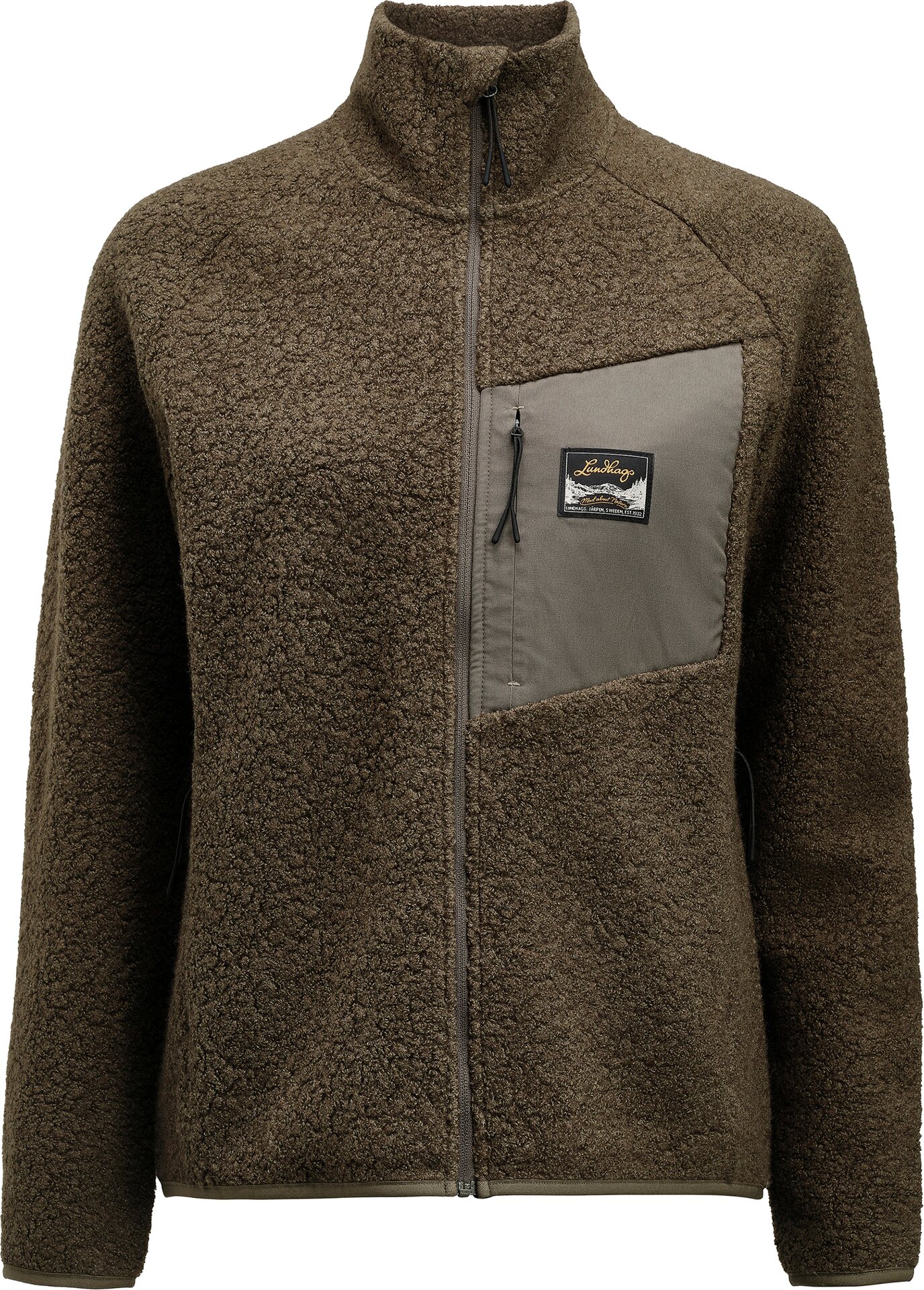 Lundhags Flok Wool Pile Womens Forest Green (67200)