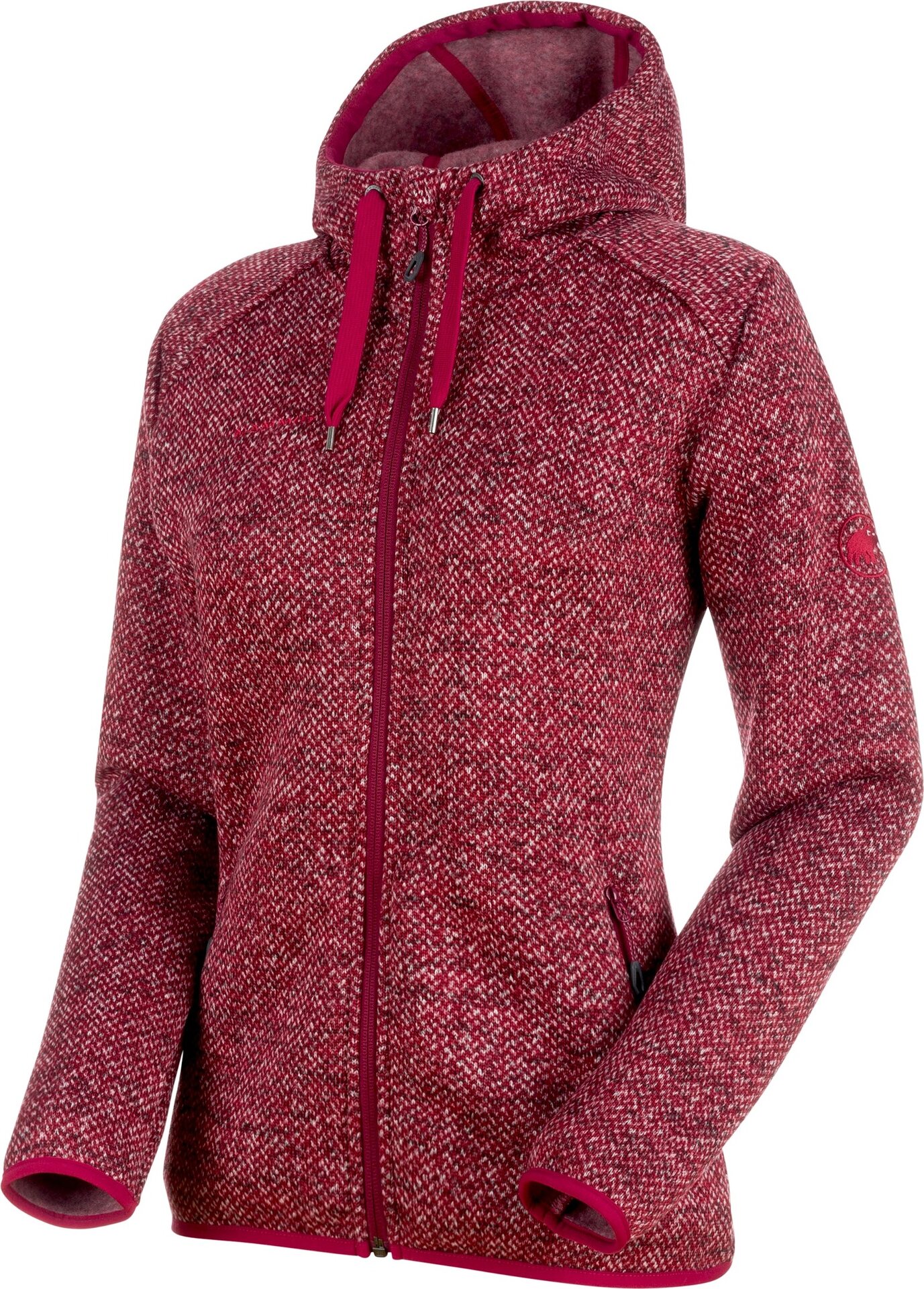 Mammut Chamuera ML Hooded Jacket Women Dark Beet
