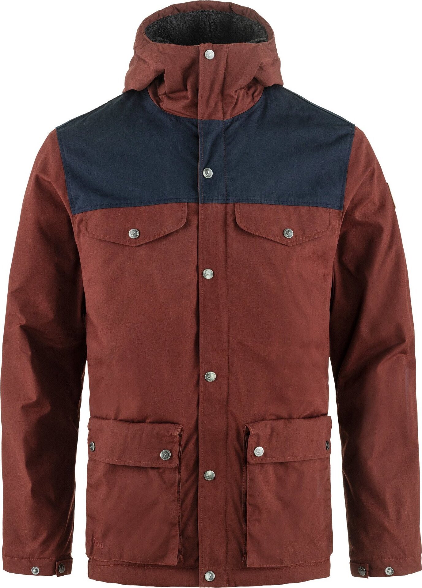 Fjällräven Greenland Winter Jacket Mens Maroon / Dark Navy (352-555)