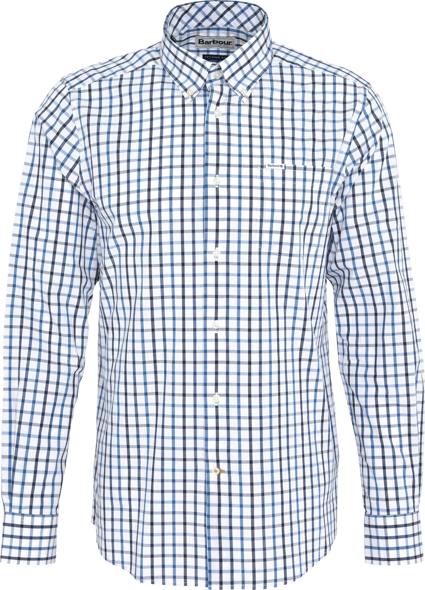 Barbour Eldon Tailored Shirt Mens Indigo