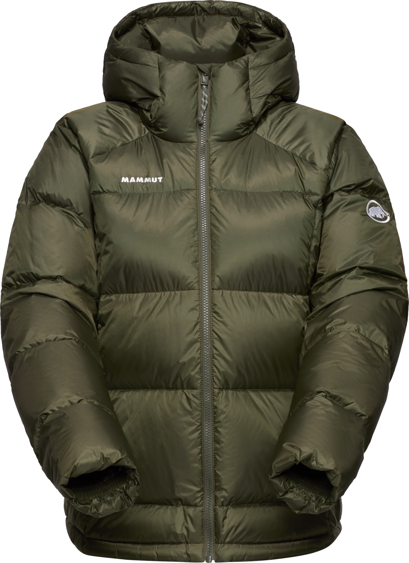 Mammut Glacier Glow IN Hooded Jacket Womens Dark Marsh