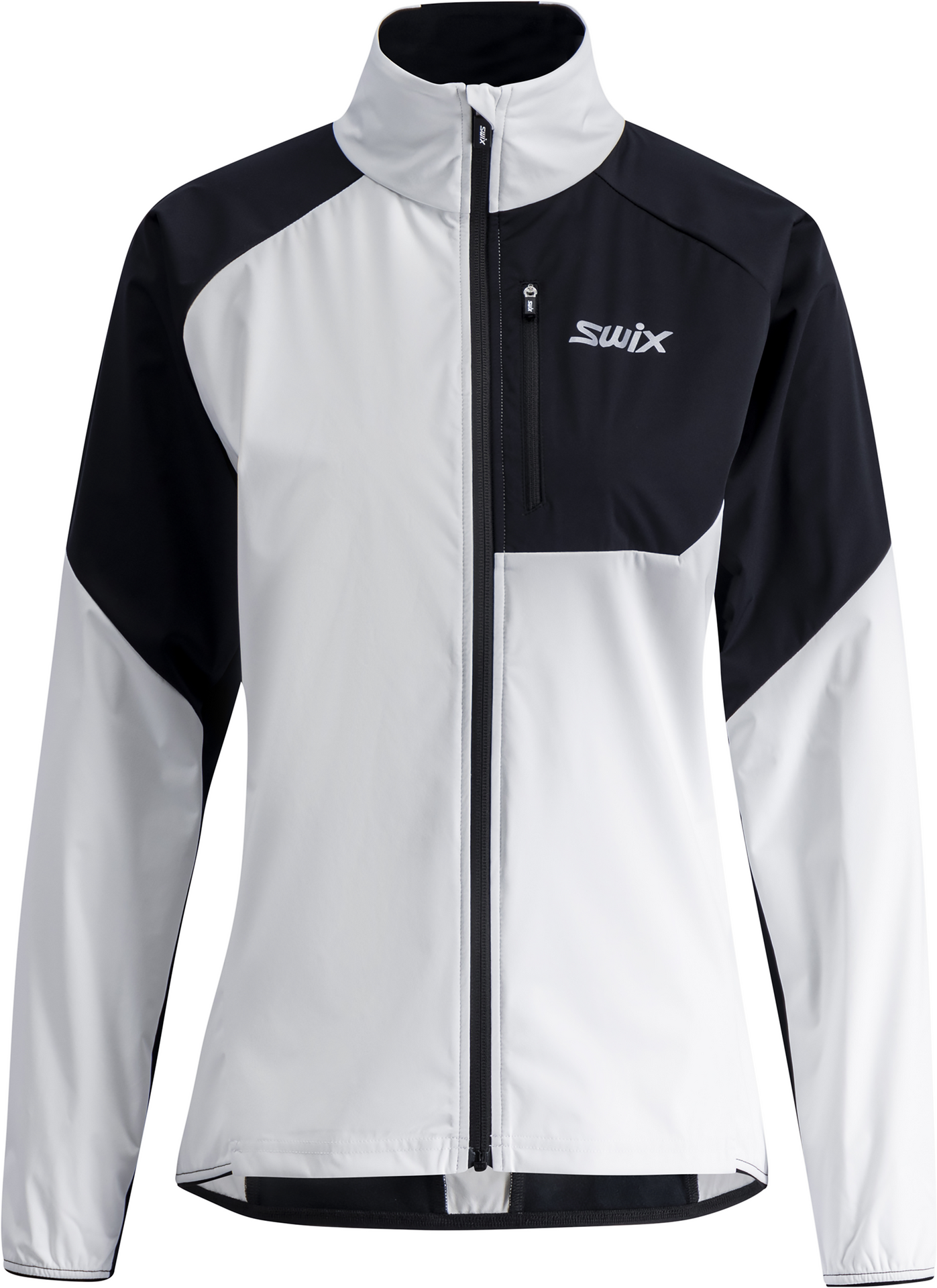 Swix Focus Wind Jacket Womens Bight White / Black
