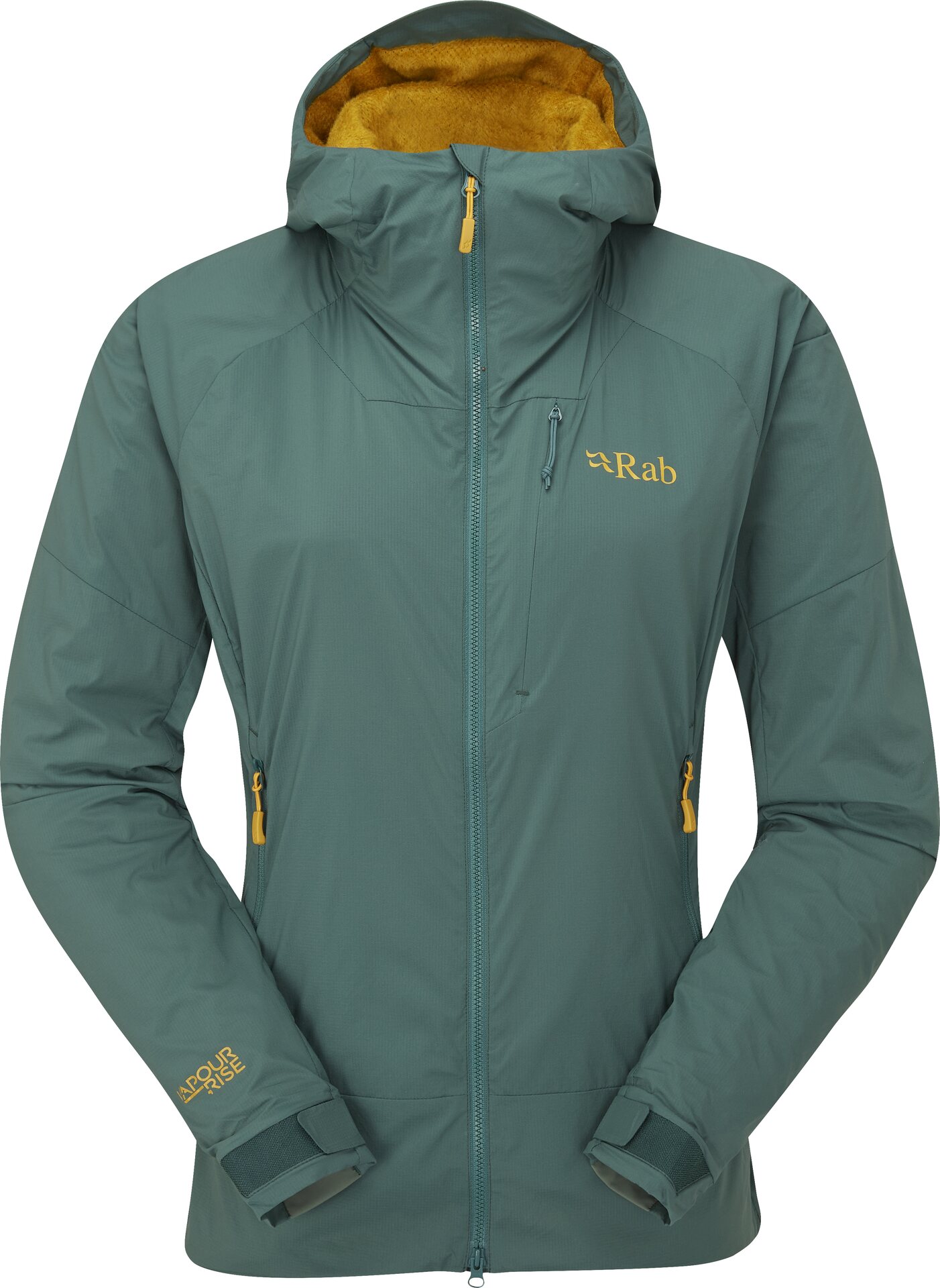 Rab Vapour-Rise Summit Jacket Womens Green Slate