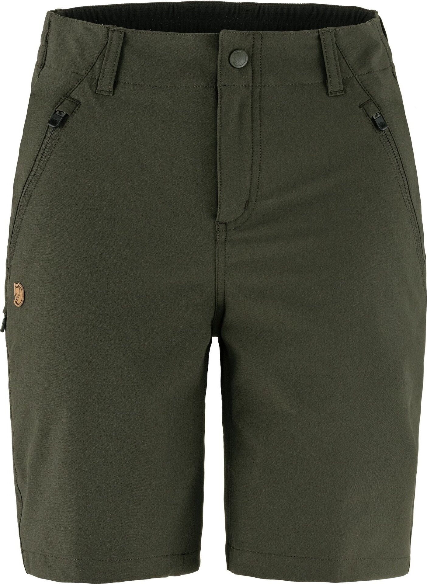 Fjällräven Abisko Trail Stretch Shorts Womens Deep Forest (662)