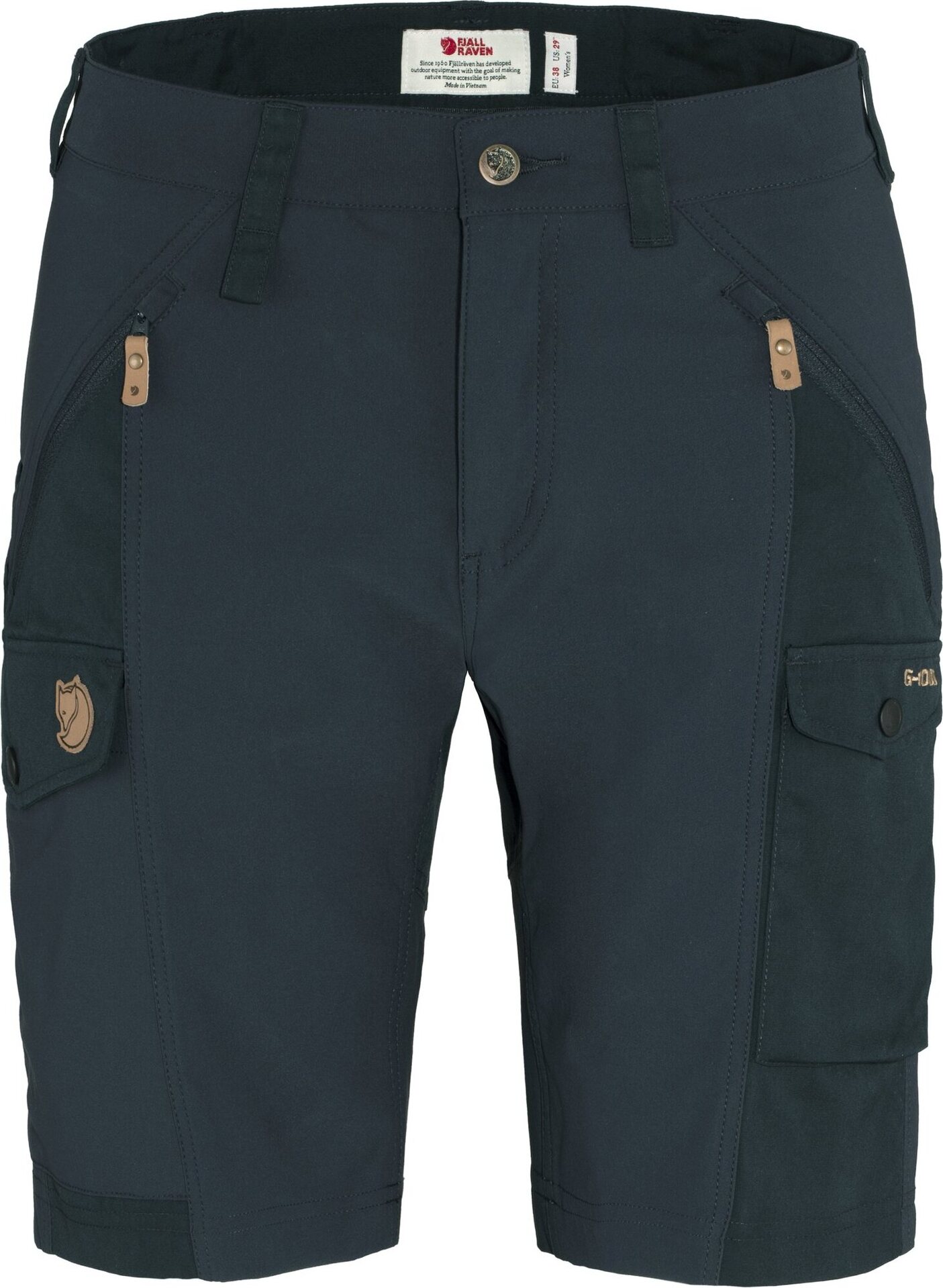 Fjällräven Nikka Shorts Curved W Dark Navy (555)