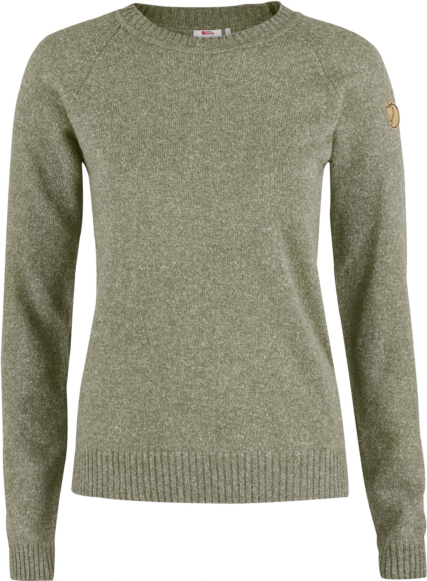 Fjällräven Övik Re-Wool Sweater Women Frost Green (664)