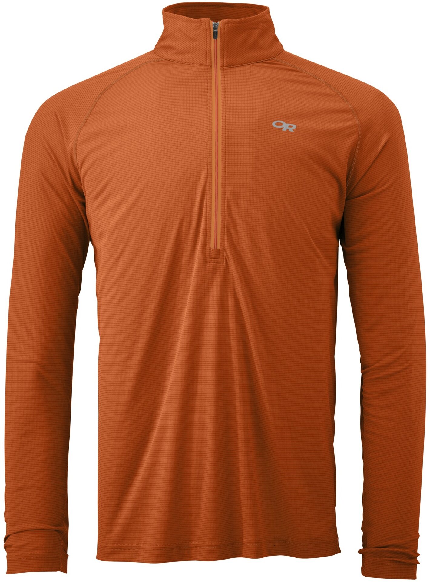 Outdoor Research Echo LS Zip Tee Ember/Diablo
