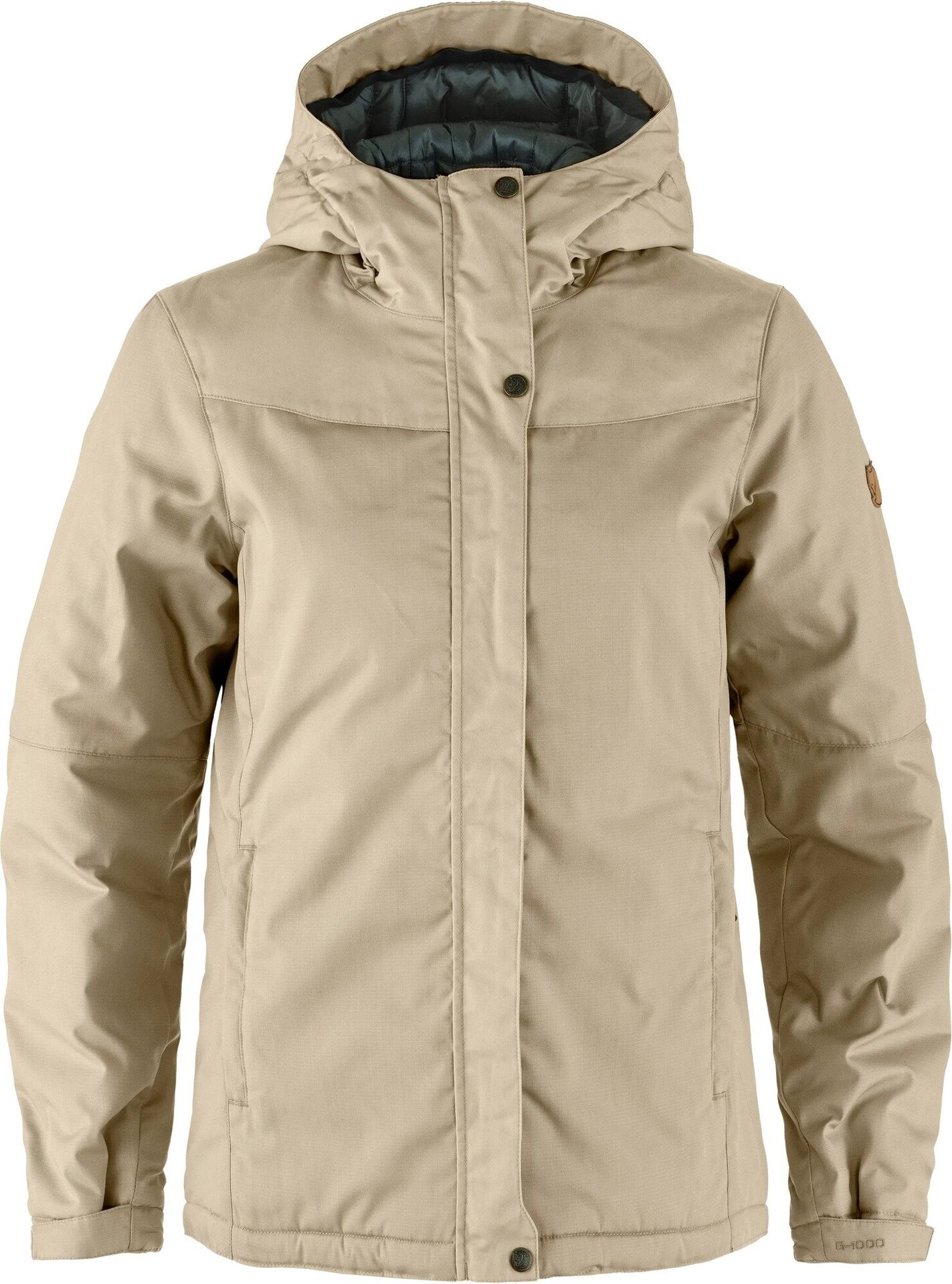Fjällräven Stina Padded Jacket Womens Fossil (118)