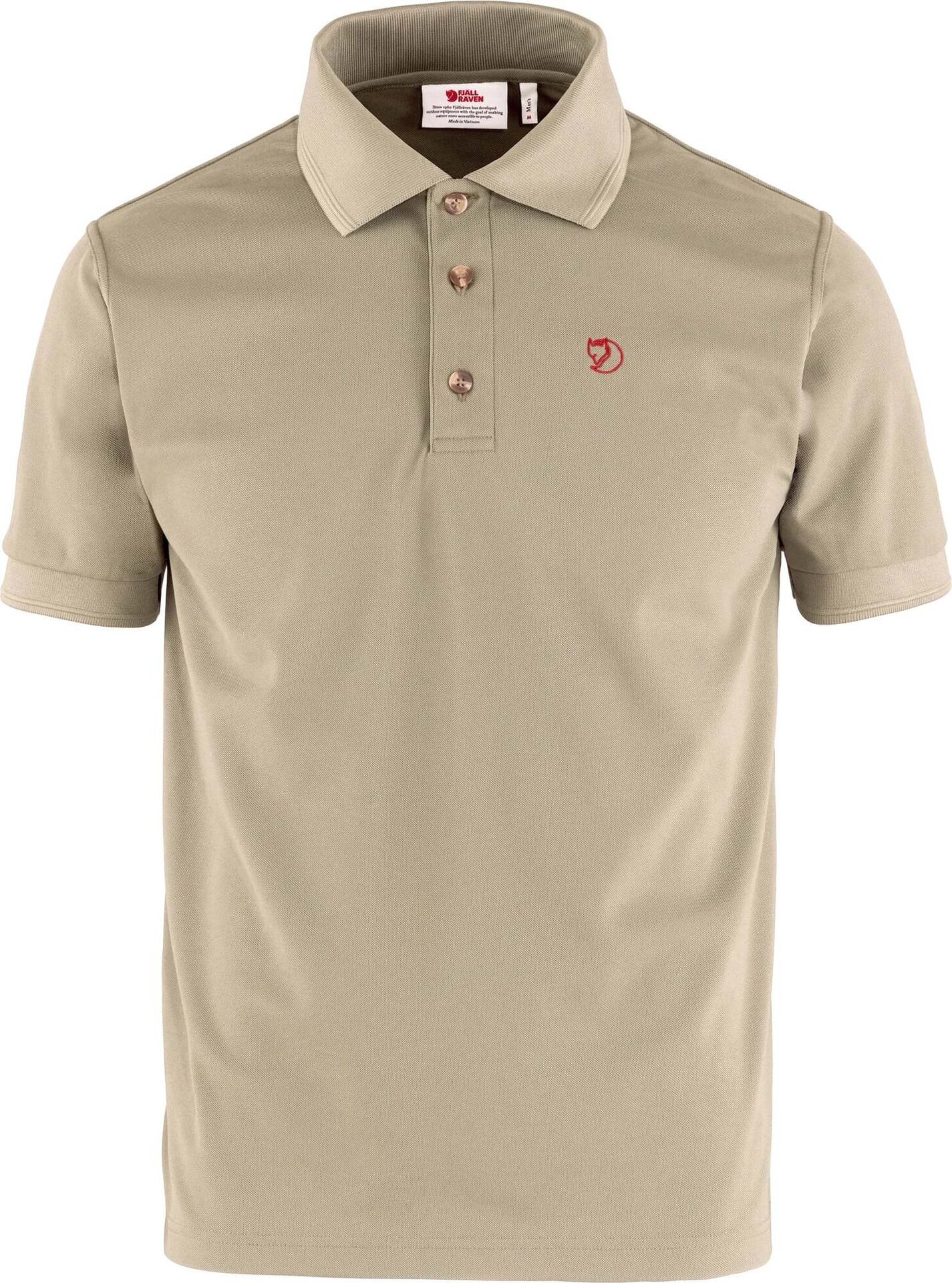 Fjällräven Crowley Pique Shirt Mens Fossil (118)