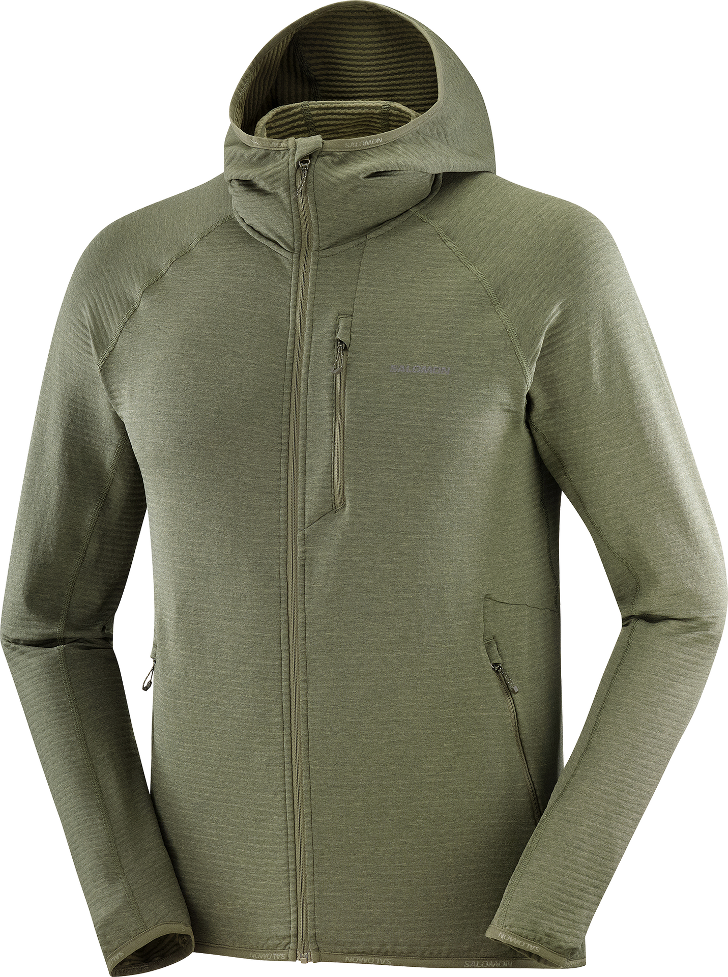 Salomon Essential Lightwarm Hoody Mens Grape Leaf