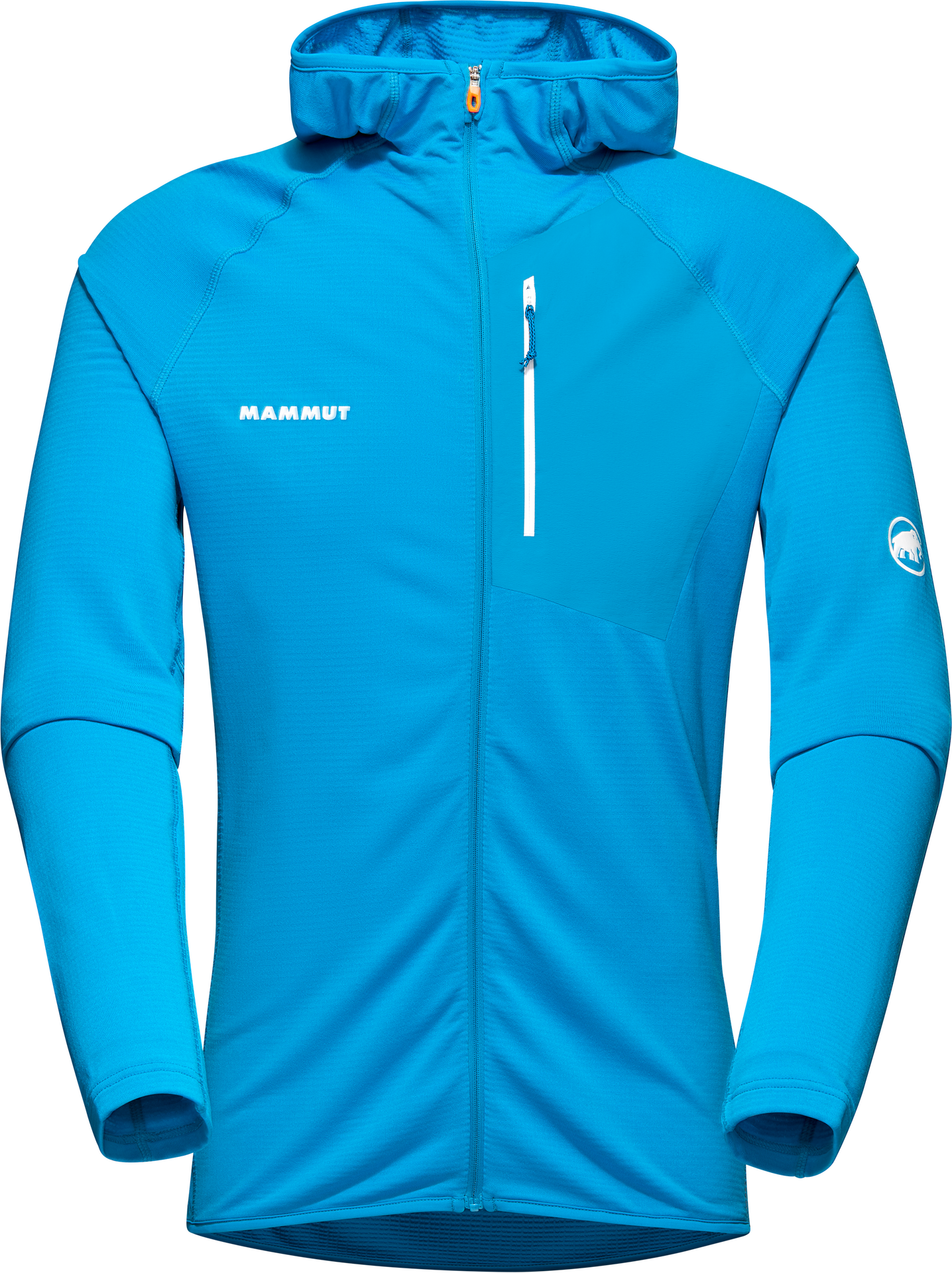 Mammut Aenergy Light ML Hooded Jacket Mens Glacier Blue