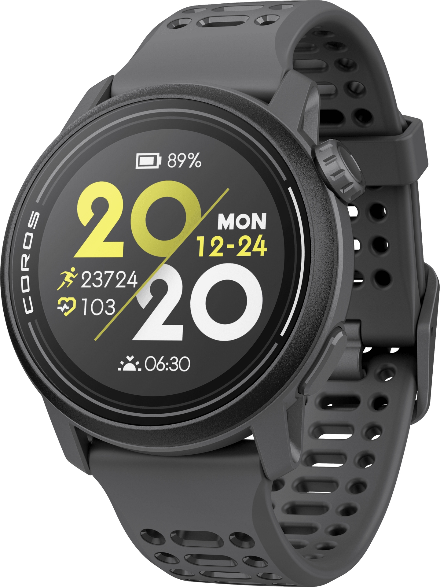 Coros Pace 3 sport watch Black (Silicone)