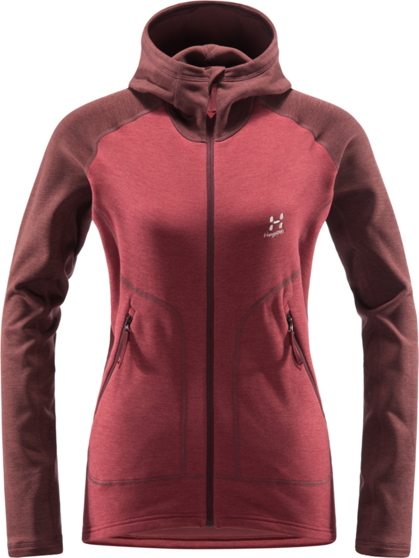 Haglöfs Heron Hood Women Brick Red/Maroon Red