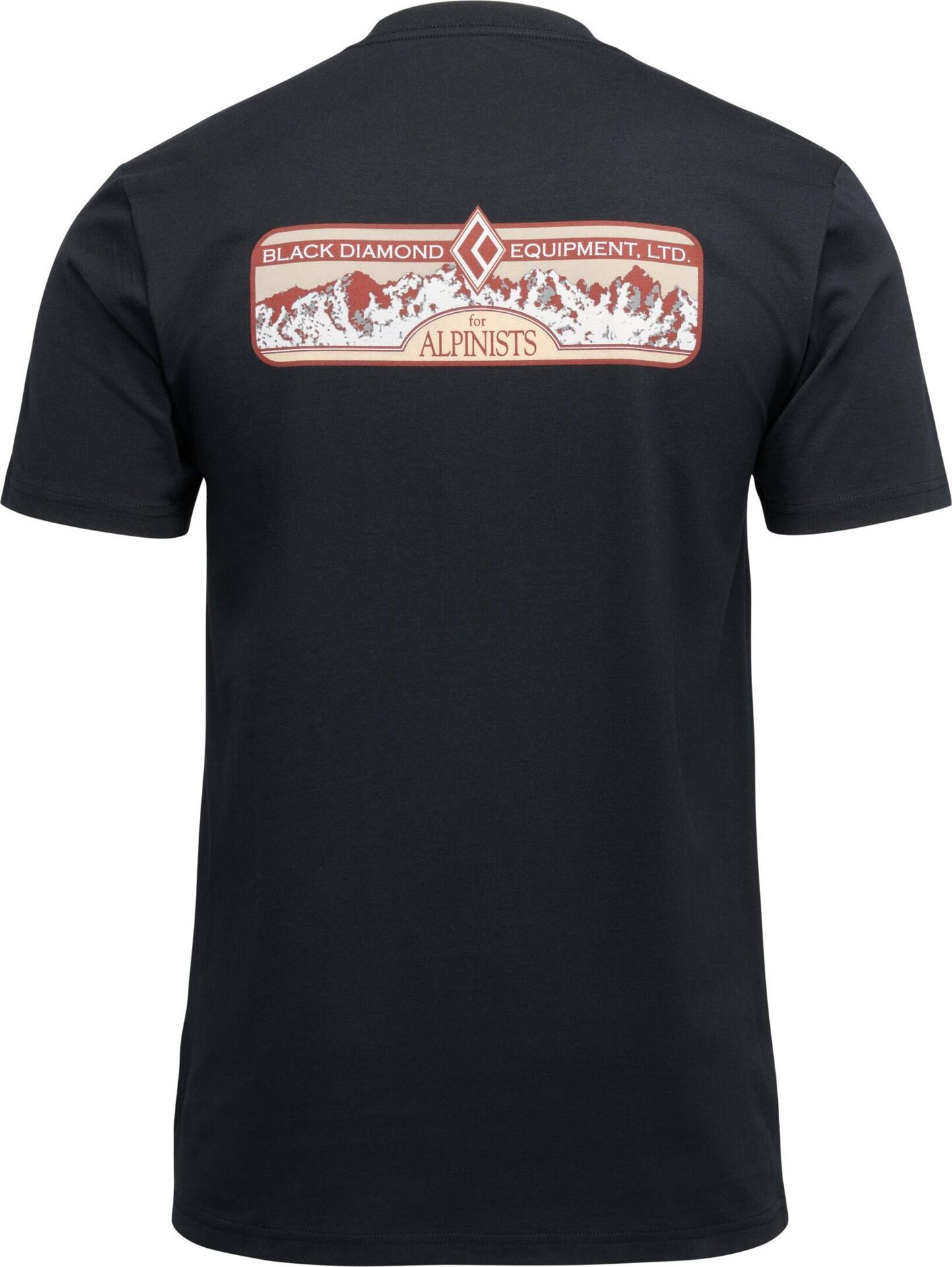 Black Diamond Heritage Alpinist Short Sleeve Tee Mens Black
